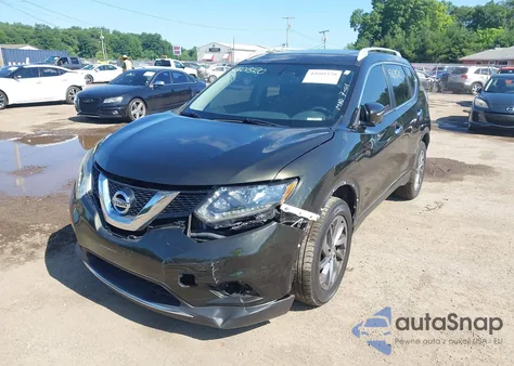 2015 Nissan Rogue Sl из США, поврежденный, VIN 5N1AT2MV0FC829537